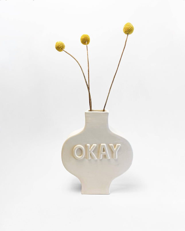 FooShoo OKAY Vase