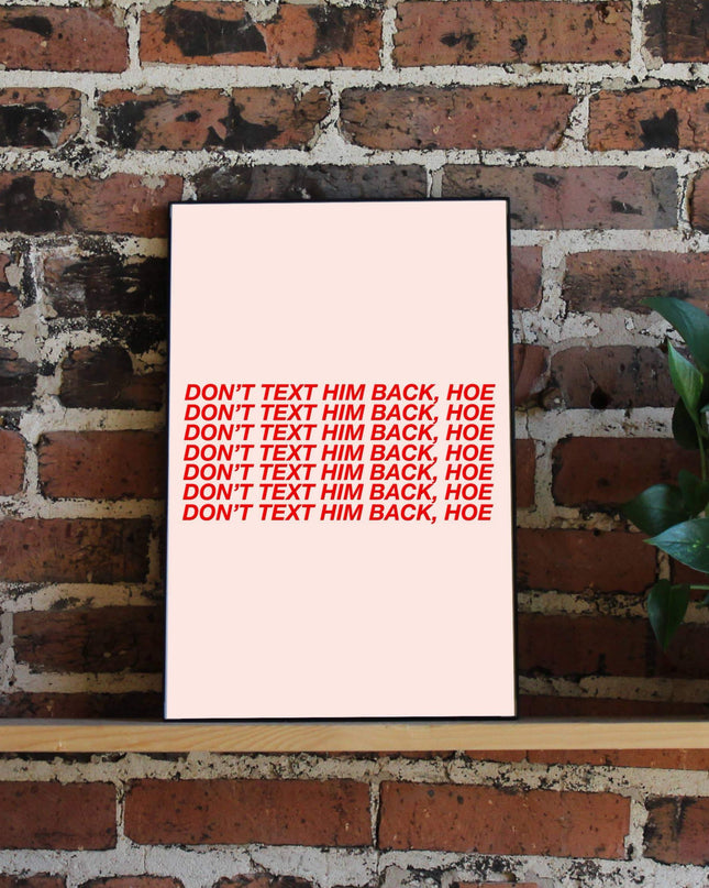 You'll Thank Me in the Morning Print