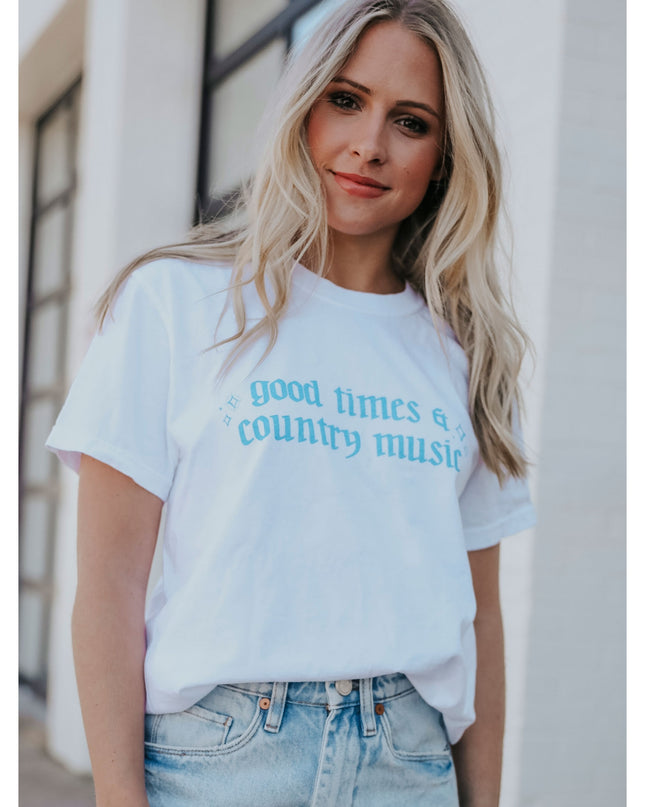 country music & immaculate vibes tee