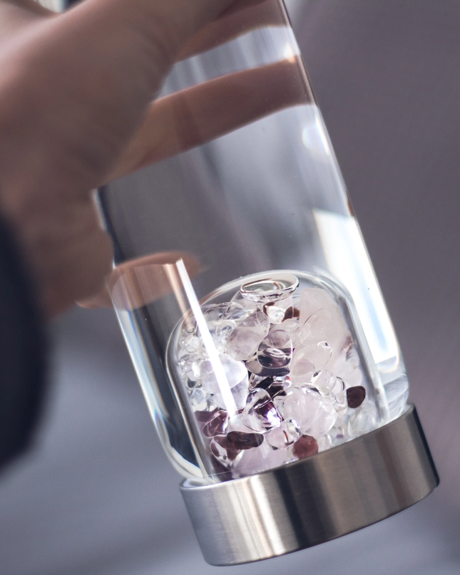 ViA Crystal Water Bottle | LOVE