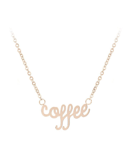 Love You a Latte Necklace