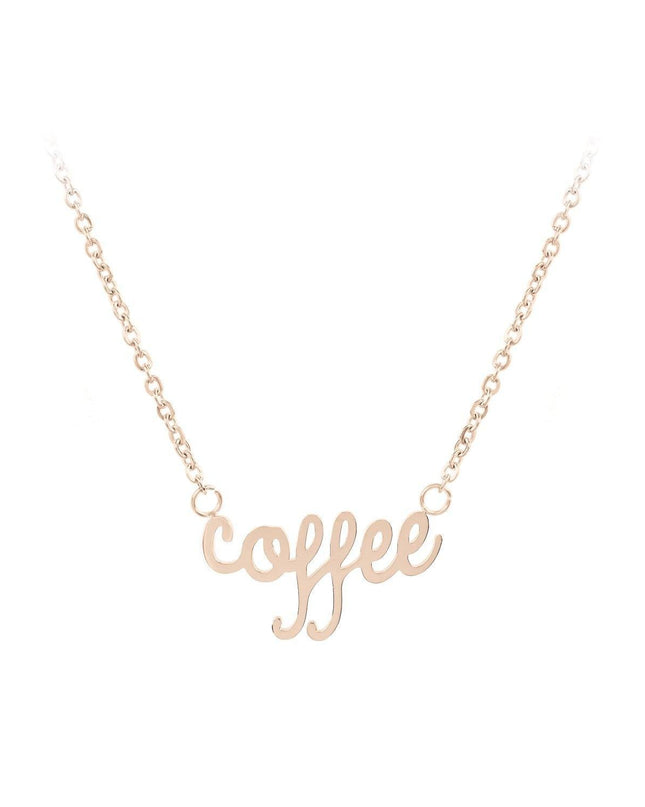 Love You a Latte Necklace