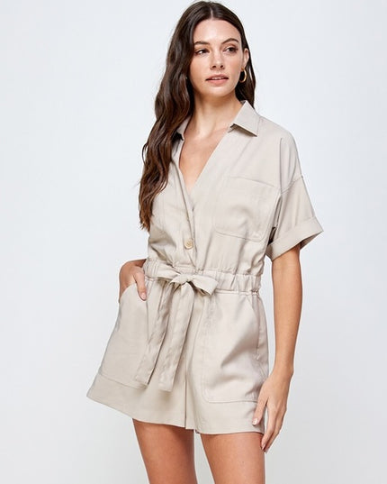 in the buff romper