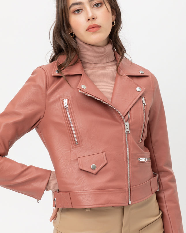 Rose Moto Jacket