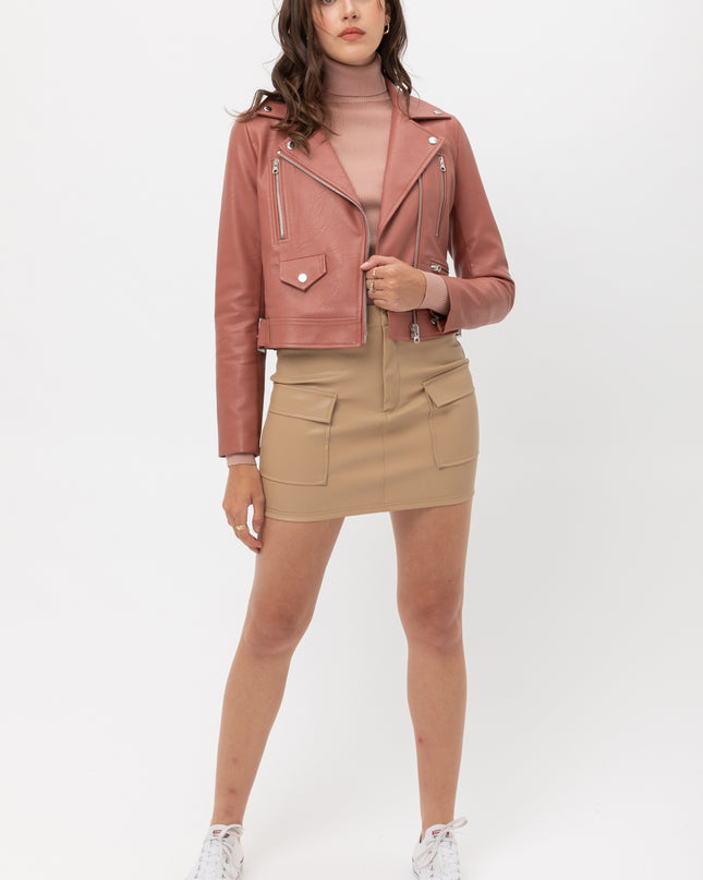 Rose Moto Jacket