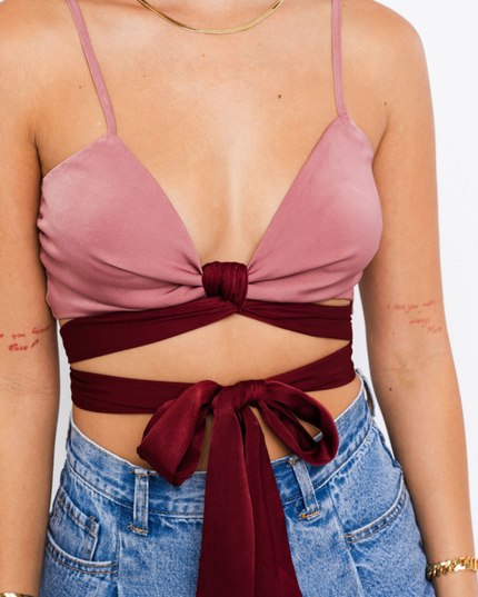 All Rose, No Thorn Wrap Crop