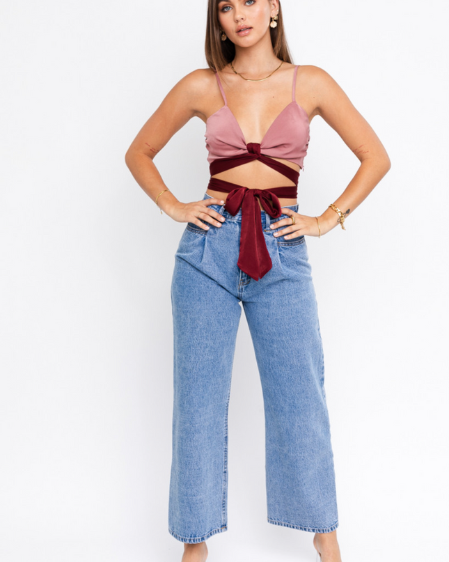 All Rose, No Thorn Wrap Crop