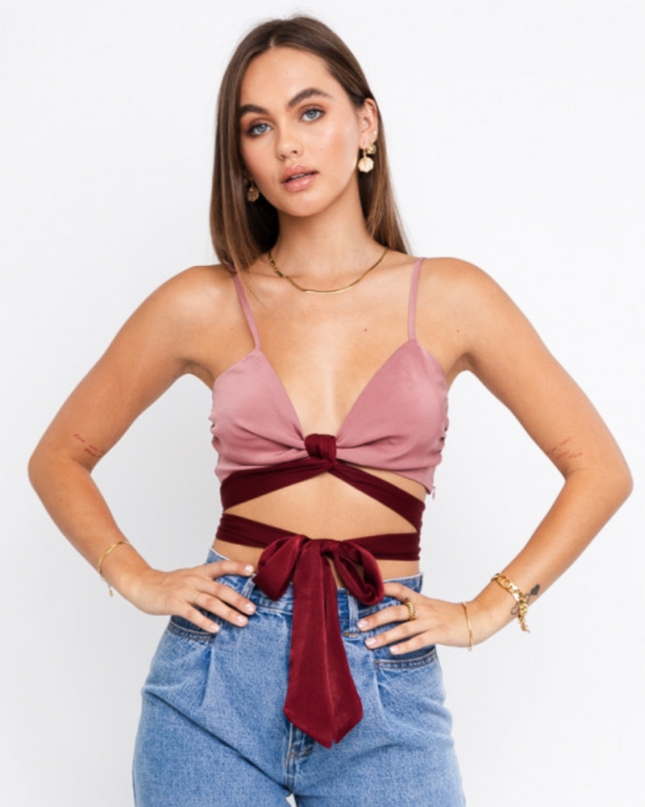 All Rose, No Thorn Wrap Crop