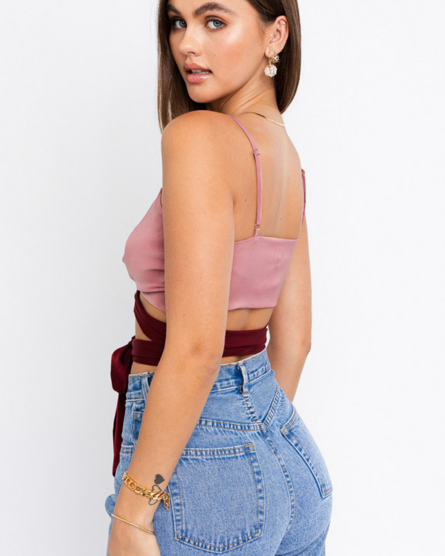All Rose, No Thorn Wrap Crop