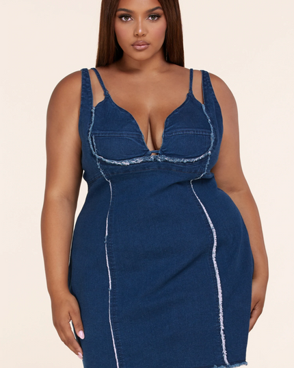Farmer's Daughter Dress- Plus