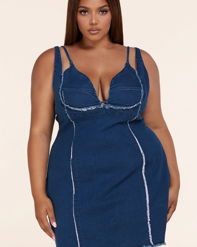 Farmer's Daughter Dress- Plus