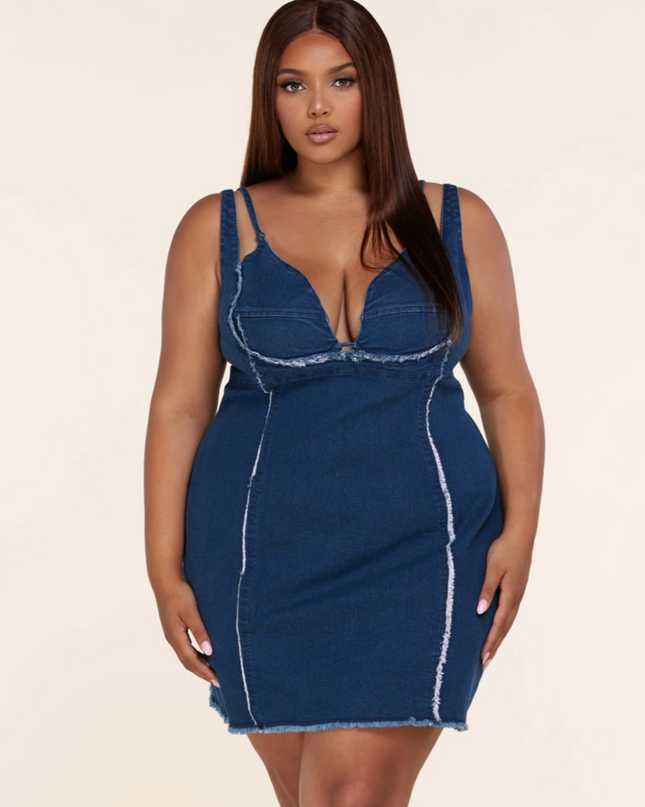 Farmer's Daughter Dress- Plus