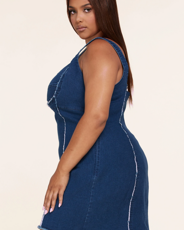 Farmer's Daughter Dress- Plus