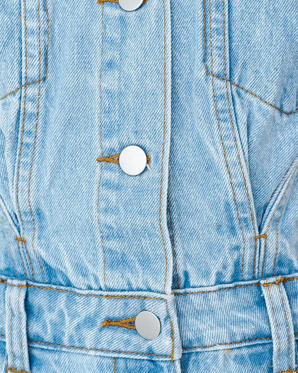 Denim Doll Romper
