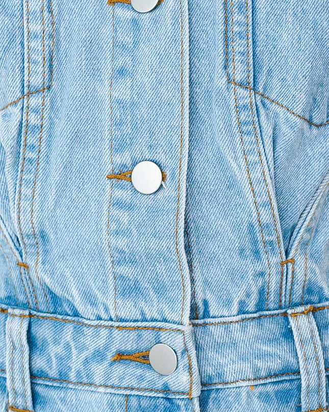 Denim Doll Romper
